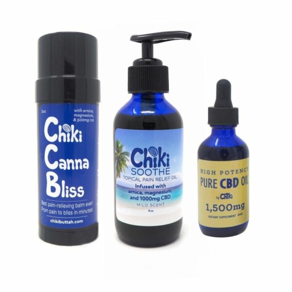 chiki buttah ultimate pain relief bundle
